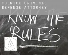 Colwick  criminal defense attorney
